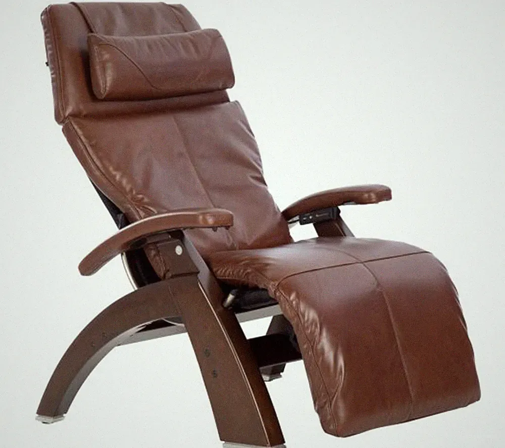 Human Touch PC-610 Performance Oak Premium Leather Zero G Perfect Chair Recliner