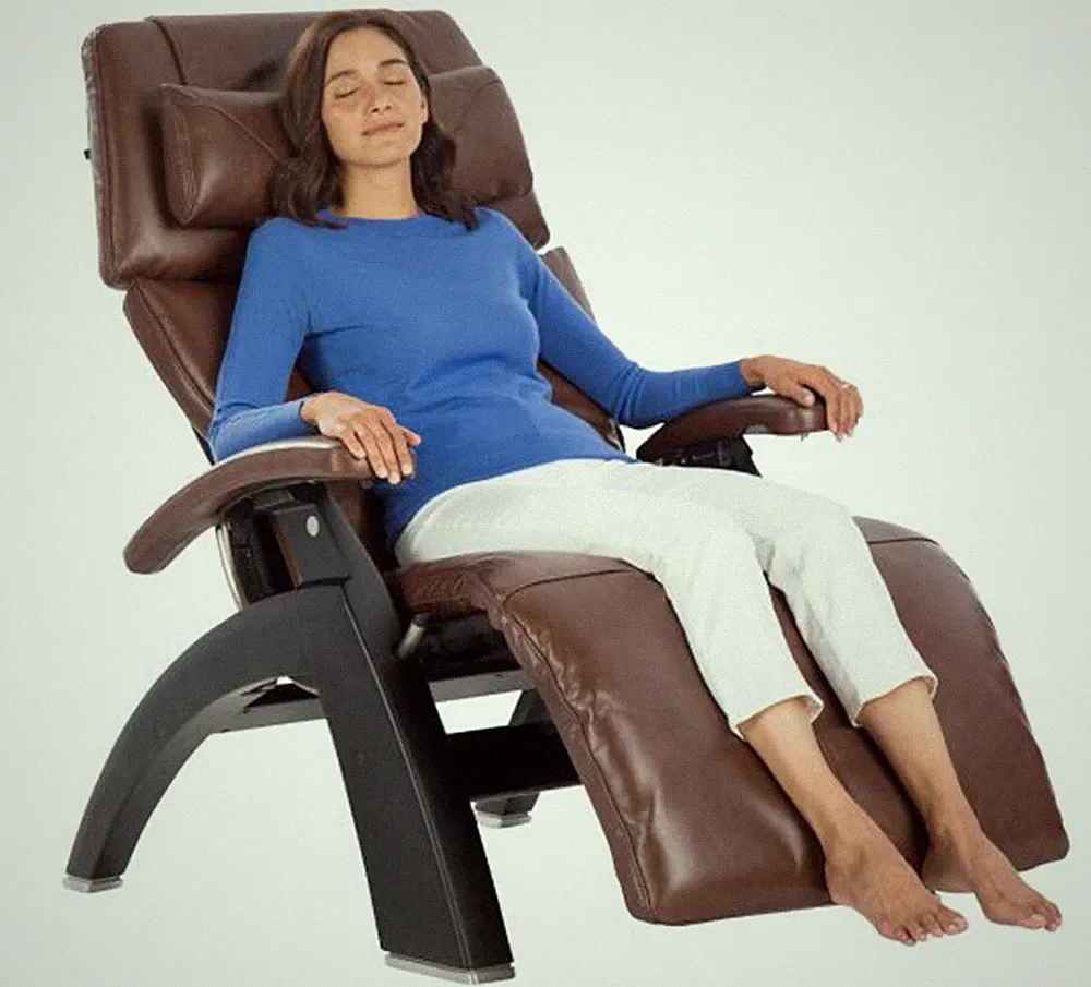 Human Touch PC-610 Supreme Premium Oak Leather Perfect Chair Recliner