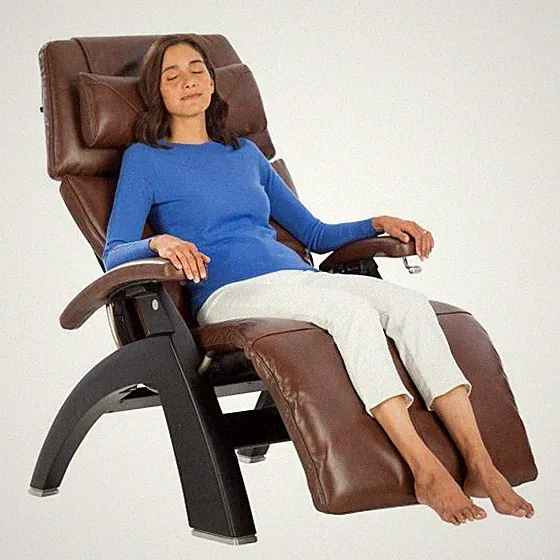 💥 Human Touch Perfect Chair PC-420 Manual Plus Performance Oak Premium Leather
