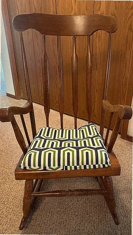 Solid Wood Rocking Chair - Local Pickup
